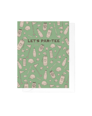 Let's Par-tee Greeting Card