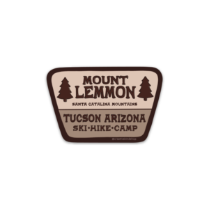 Mount Lemmon Vinyl Sticker